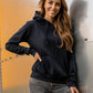 Basic Women's Black Hoodie