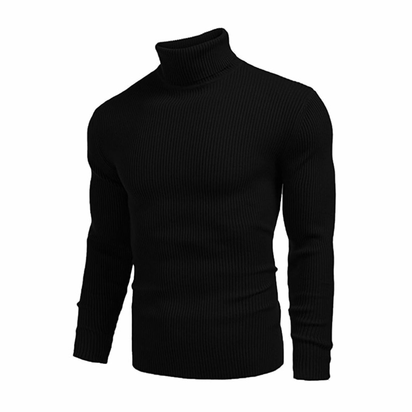 Basic Black High Neck