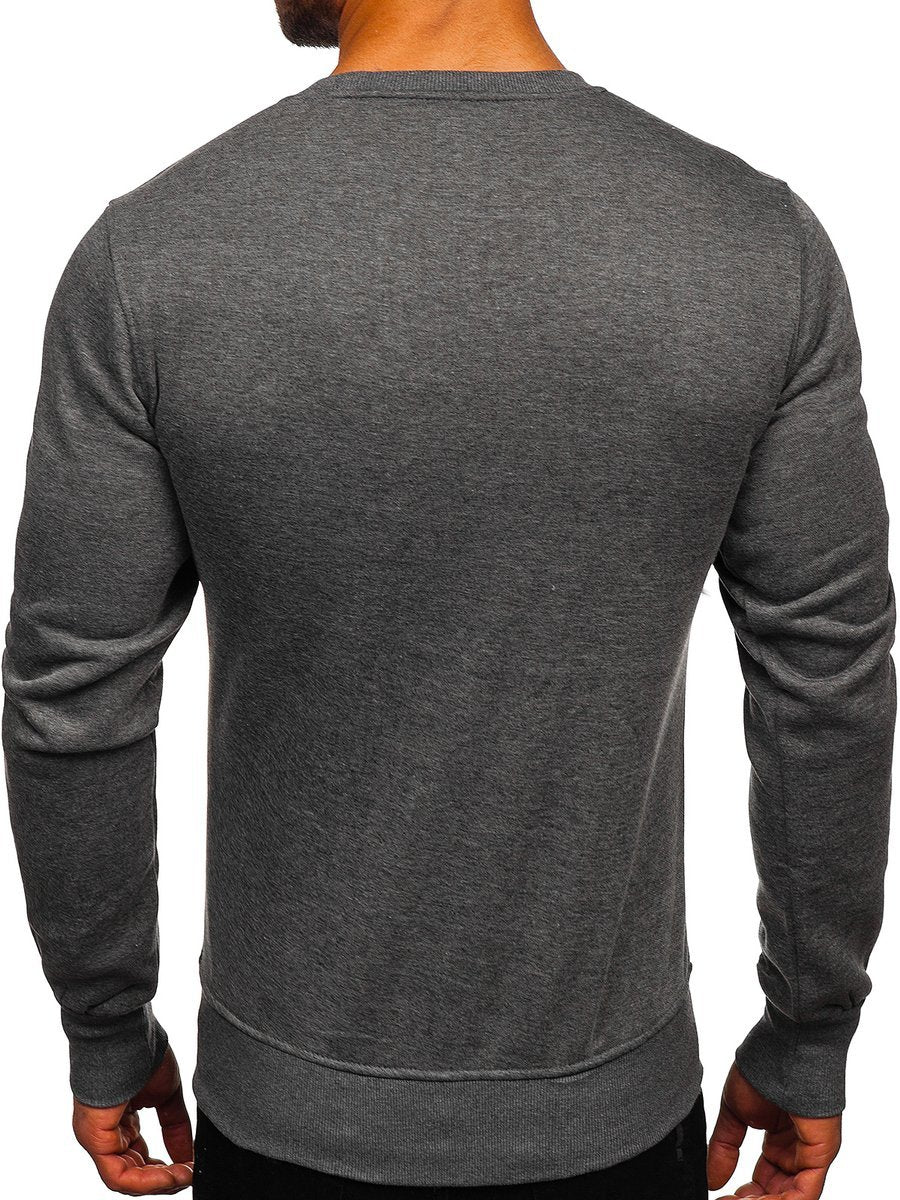 Basic Charcoal Sweatshirt