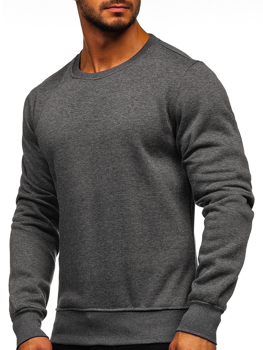 Basic Charcoal Sweatshirt