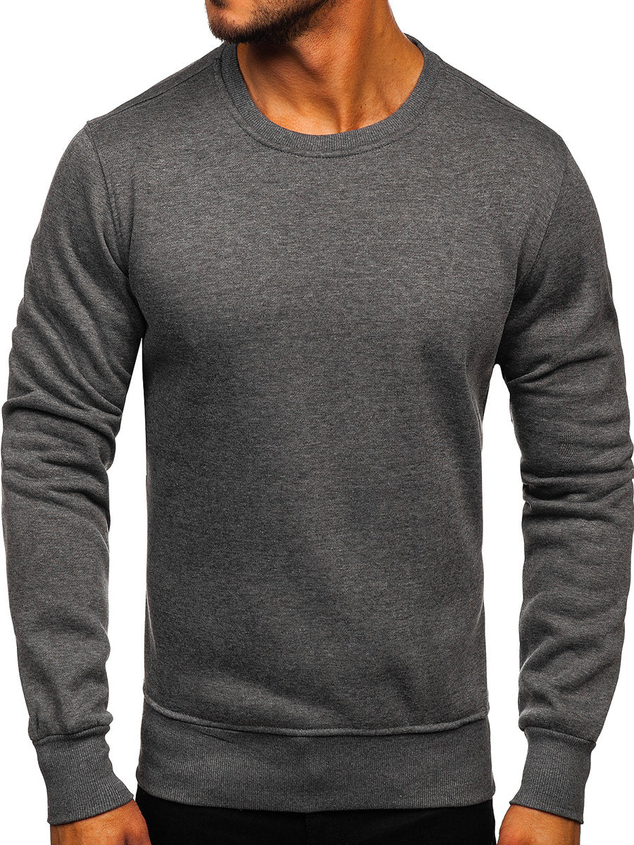 Basic Charcoal Sweatshirt