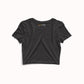 Basic Charcoal Crop Top