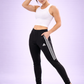 Unisex Dri-FIT 3-Stripe Pants – Black