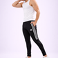 Unisex Dri-FIT 3-Stripe Pants – Black