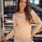 Basic Cream Color Sweatshirt
