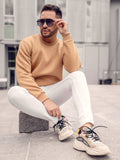 Basic Cream Sweatshirt