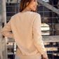 Basic Cream Color Sweatshirt