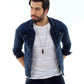 Men's Dark Blue Denim Jacket