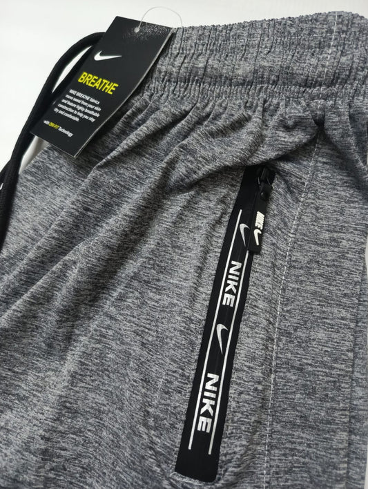 Heather Gray DRI-FIT Gym Shorts – Breathable Performance Fit