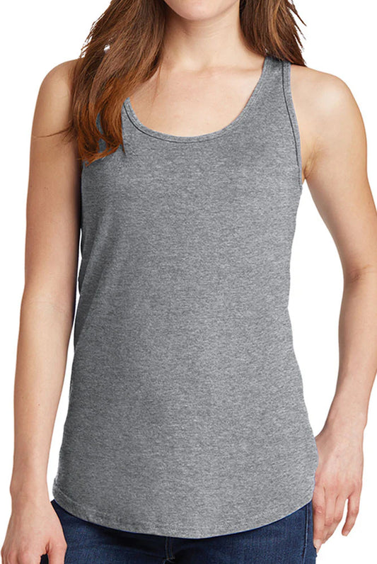 Women's Basic Tank Top Header-Gray Color