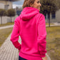 Basic Women's Hot Pink Hoodie