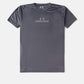 Steel Gray Under Armour Front Logo DRI-FIT T-Shirt
