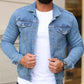 Men's Light Blue Blue Denim Jacket