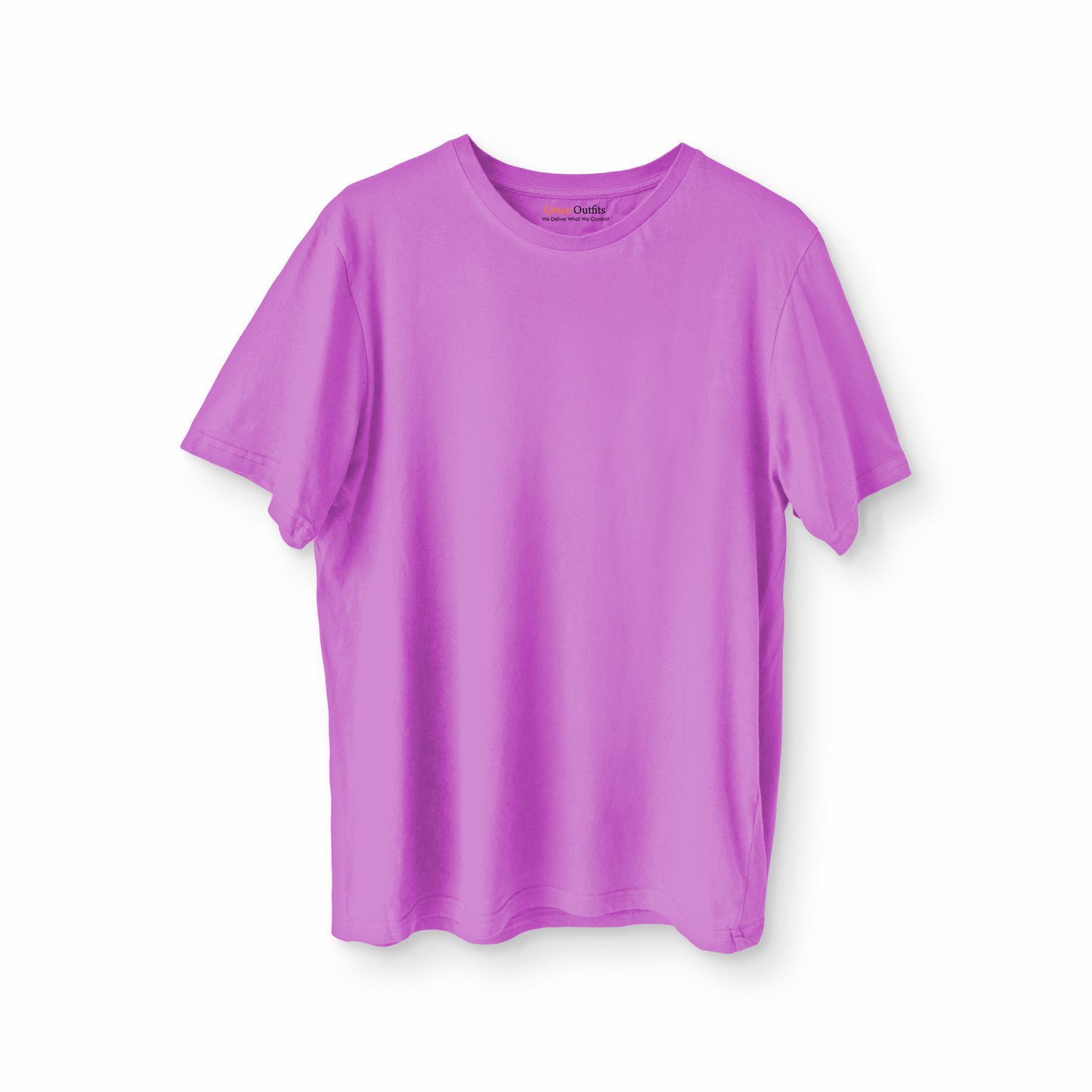 Light Purple Color Oversized Tee