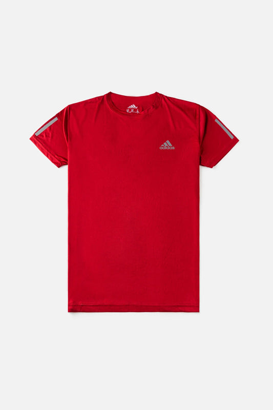 Adidas 3-Stripes DRI-FIT T-shirt Red