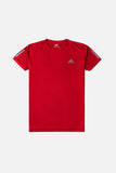 Adidas 3-Stripes DRI-FIT T-shirt Red