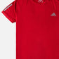 Adidas 3-Stripes DRI-FIT T-shirt Red