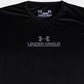 Black Under Armour Front Logo DRI-FIT T-Shirt