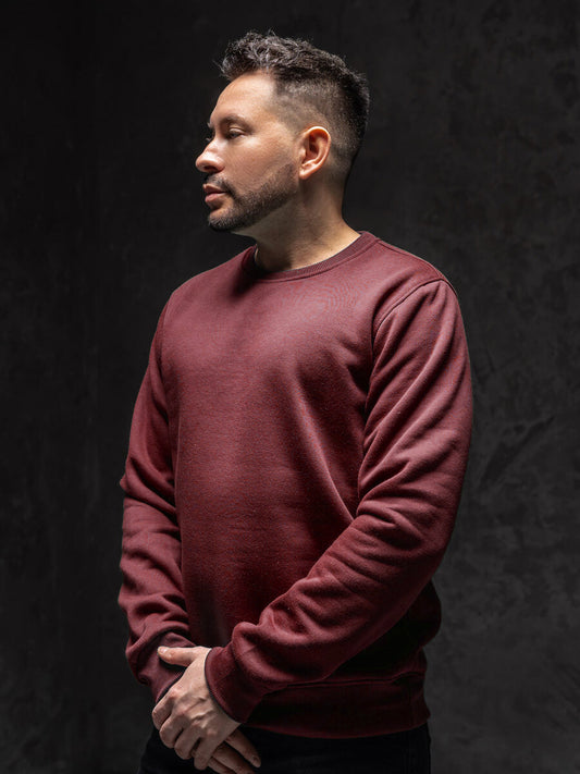Basic Maroon Sweatshirt