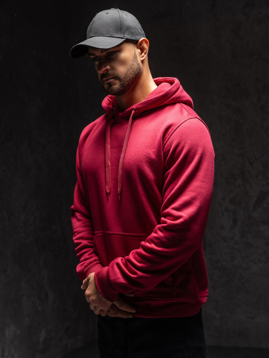 Basic Maroon Hoodie