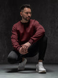 Basic Maroon Sweatshirt