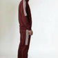 Adidas 3-Stripe Tracksuit – Maroon – Micro Stretch DRI-FIT Fabric