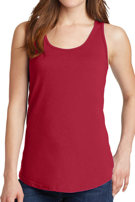 Women's Basic Tank Top Maroon Color