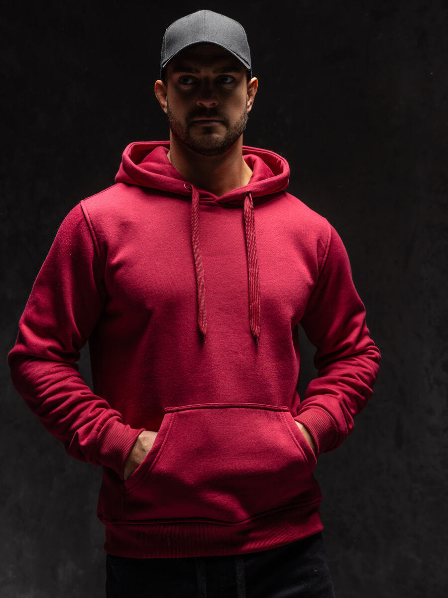 Basic Maroon Hoodie