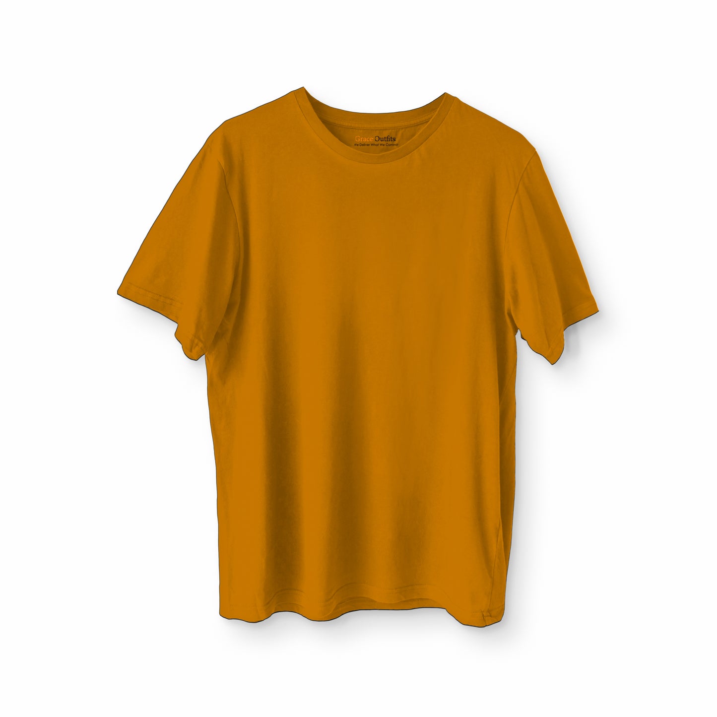 Mustard Color Oversized Tee