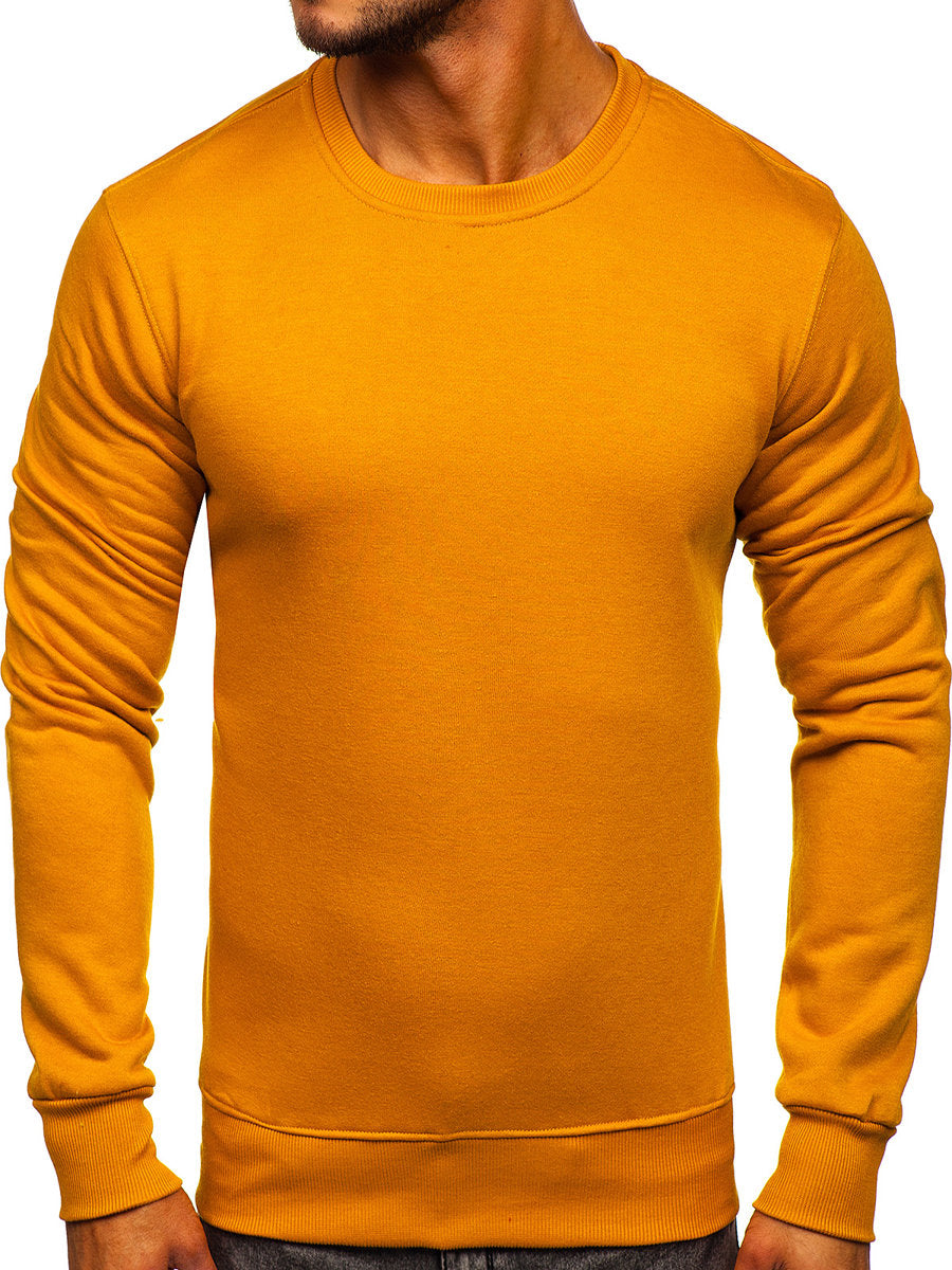 Basic Mustard Sweatshirt