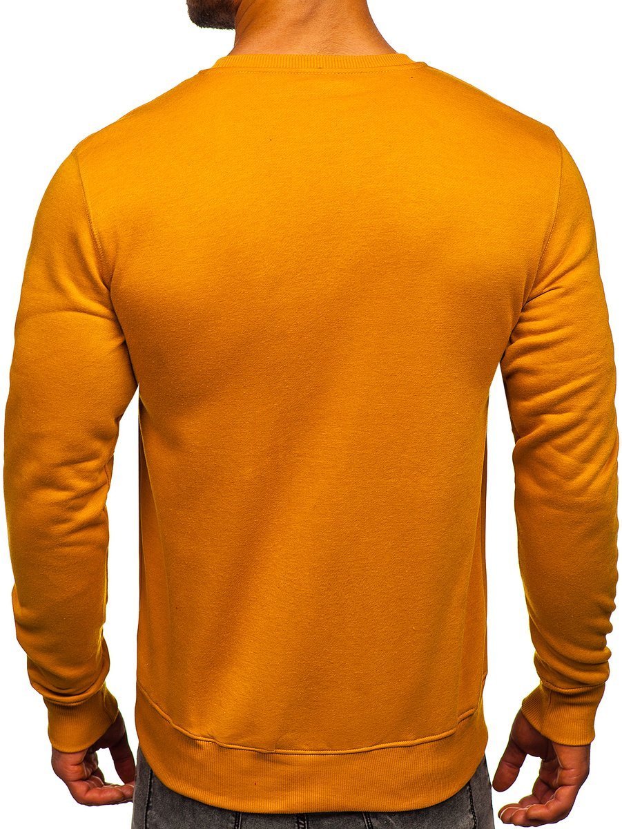 Basic Mustard Sweatshirt