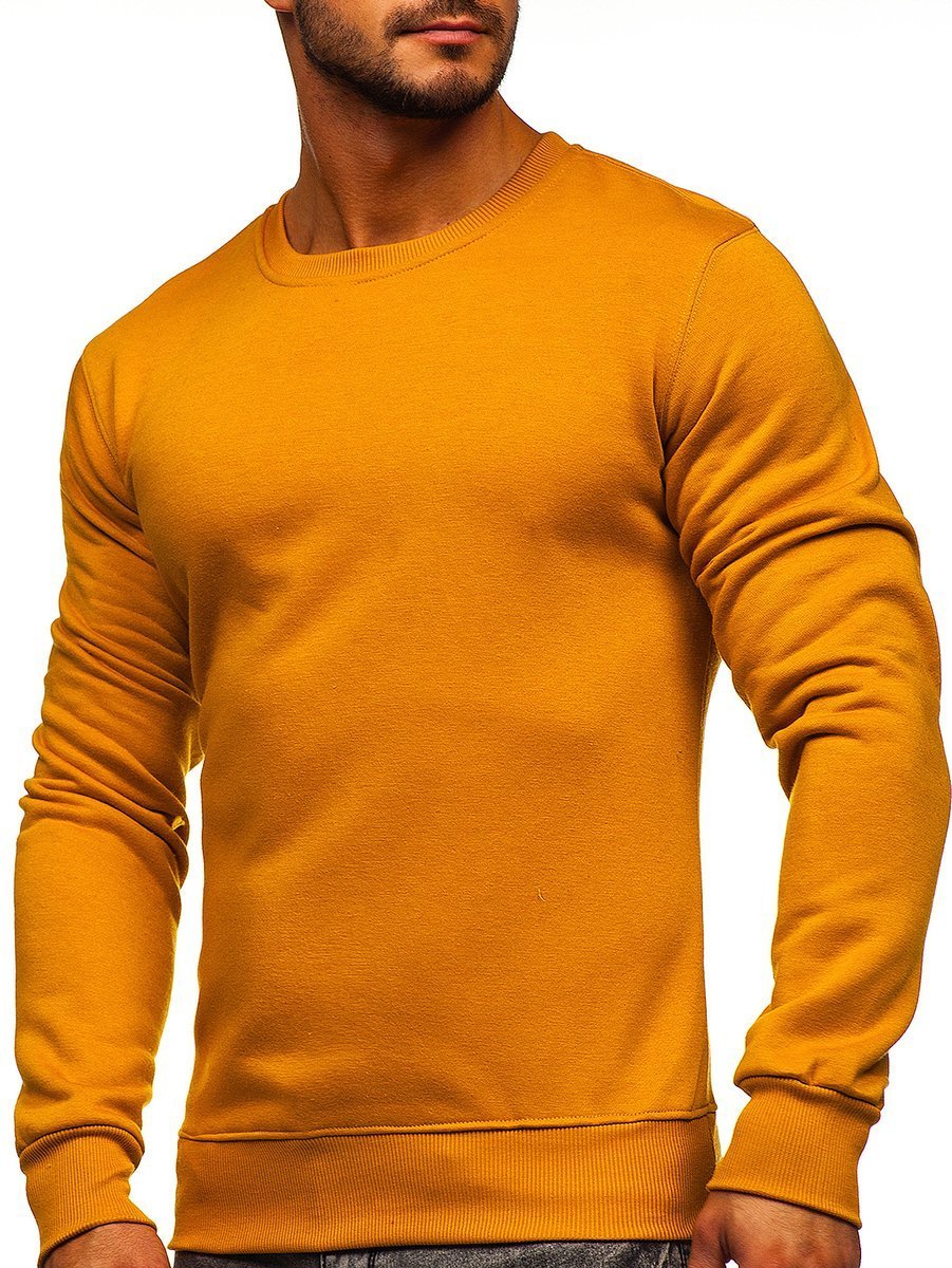 Basic Mustard Sweatshirt