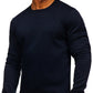 Basic Navy Blue Sweatshirt