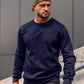 Basic Navy Blue Sweatshirt