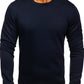 Basic Navy Blue Sweatshirt
