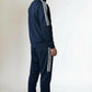 Adidas 3-Stripe Tracksuit – Navy Blue – Micro Stretch DRI-FIT Fabric