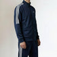 Adidas 3-Stripe Tracksuit – Navy Blue – Micro Stretch DRI-FIT Fabric