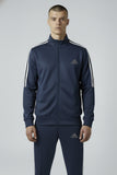 Adidas 3-Stripe Tracksuit – Navy Blue – Micro Stretch DRI-FIT Fabric