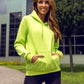 Basic Women's Neon Green Hoodie