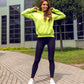 Basic Women's Neon Green Hoodie