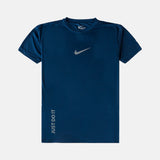 Nike Just Do It DRI-FIT Navy Blue T-Shirt