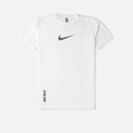 Nike Just Do It DRI-FIT White T-Shirt