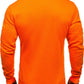 Basic Orange Sweatshirt