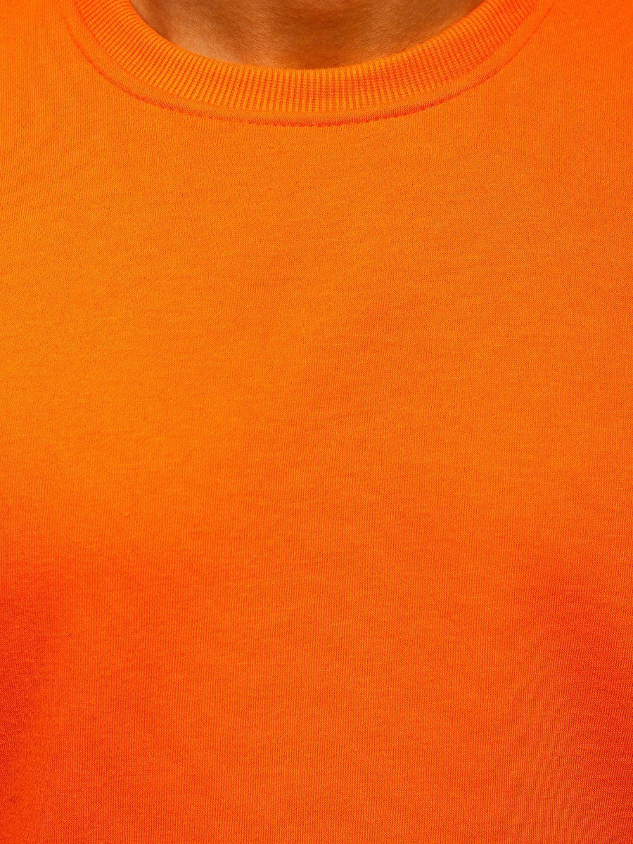 Basic Orange Sweatshirt