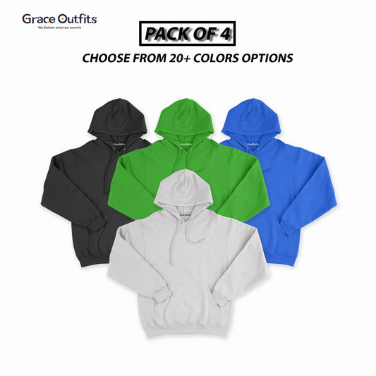 Pack of 4 Hoodies