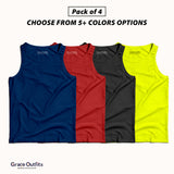 Pack of 4 Tank Top