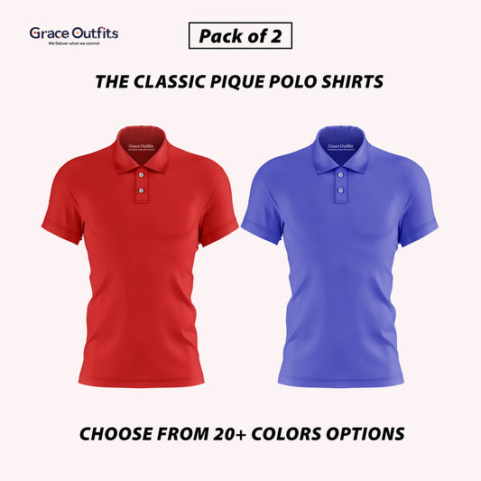 Pack of 2 Polo T-Shirts