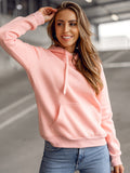 Basic Women's Pink Hoodie
