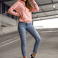 Basic Women's Pink Hoodie