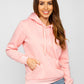 Basic Women's Pink Hoodie